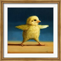 Yoga Chick Warrior Two Fine Art Print