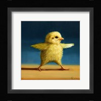 Yoga Chick Warrior Two Fine Art Print