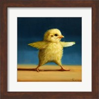 Yoga Chick Warrior Two Fine Art Print