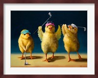 Yoga Chicks Golf Chicks Fine Art Print