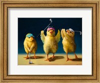 Yoga Chicks Golf Chicks Fine Art Print