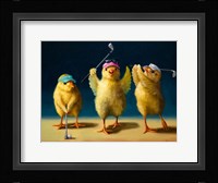 Yoga Chicks Golf Chicks Fine Art Print