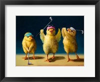 Yoga Chicks Golf Chicks Fine Art Print