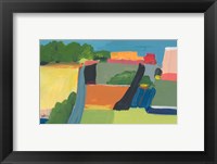 Small Town On a Hill No. 1 Fine Art Print
