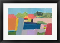 Small Town On a Hill No. 3 Fine Art Print