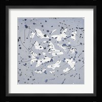 19th Century Butterfly Constellations in Blue II Fine Art Print