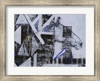 Blue Horse I Fine Art Print