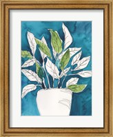 Green Leaves in Pots II Fine Art Print