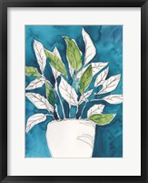 Green Leaves in Pots II Fine Art Print