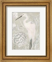 Driftwood Heron II Fine Art Print