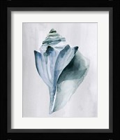 Soft Ocean Gems I Framed Print