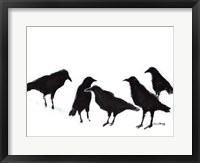 A Conspiracy of Ravens No. 2 Fine Art Print