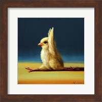 Yoga Chick Monkey Pose Fine Art Print