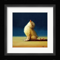 Yoga Chick Upward Dog Framed Print