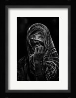 Street Portrait in a Village Close to Delhi Fine Art Print