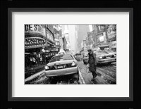 New York in Blizzard Fine Art Print