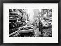 New York in Blizzard Fine Art Print
