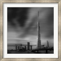 Dubai Downtown Cityscape, Dubai, UAE Fine Art Print
