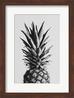 Pineapple Black a White 2 Fine Art Print