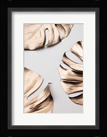 Monstera Gold 1 Fine Art Print