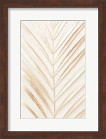 Golden Palm Leaf Fine Art Print