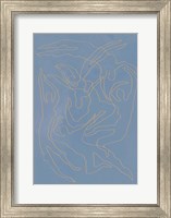 Blue Swimmers Fine Art Print