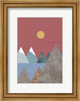 Mountain landscape Fine Art Print