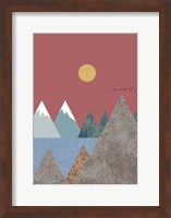 Mountain landscape Fine Art Print