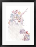 Unicorn Floral Fine Art Print