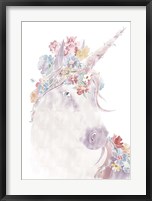 Unicorn Floral Fine Art Print