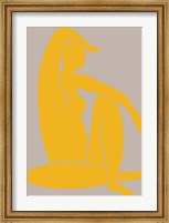 Yellow Figure Fine Art Print