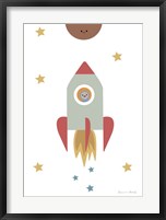 Solar Rocket Fine Art Print