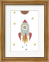 Solar Rocket Fine Art Print