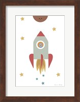 Solar Rocket Fine Art Print
