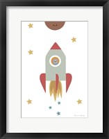 Solar Rocket Fine Art Print