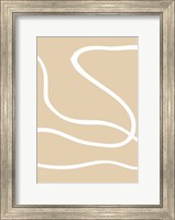 Beige Lines 1 Fine Art Print