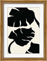 Monstera Black Fine Art Print