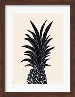 Black Pineapple Fine Art Print