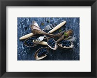 Spoons & Blueberries Fine Art Print