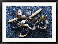 Spoons & Blueberries Fine Art Print