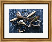 Spoons & Blueberries Fine Art Print