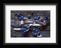 Spoons & Blueberry Fine Art Print