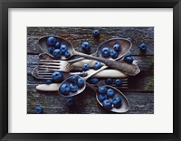 Spoons & Blueberry Fine Art Print