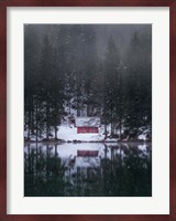 Cottage by the Lake Fine Art Print