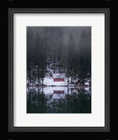 Cottage by the Lake Fine Art Print