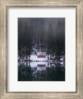 Cottage by the Lake Fine Art Print