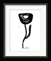 Inked Florals I Framed Print