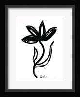 Inked Florals II Framed Print