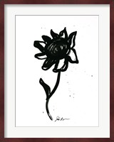 Inked Florals III Fine Art Print