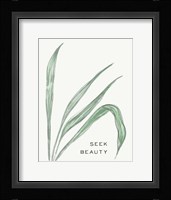 Serene Sentiment VII-Seek Beauty Framed Print